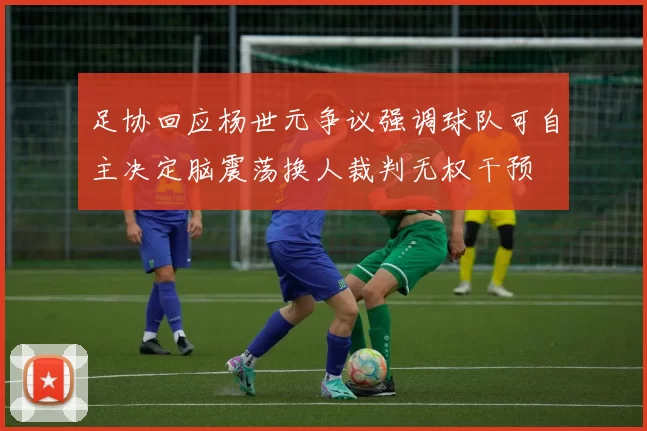 足协回应杨世元争议强调球队可自主决定脑震荡换人裁判无权干预